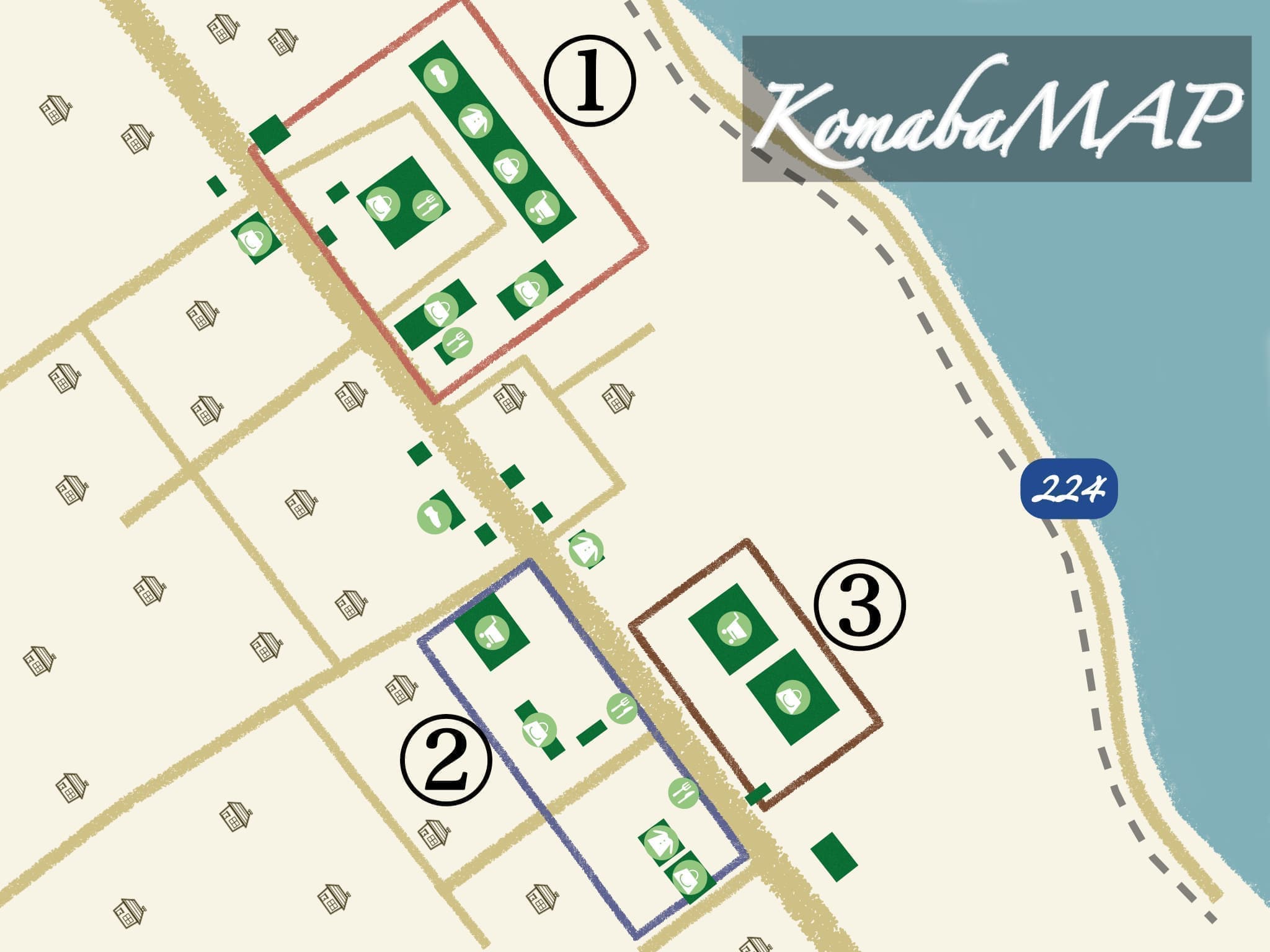 駒場MAP